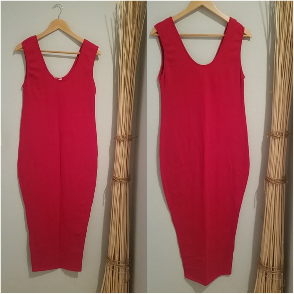 Pencil Dress Fitted Large